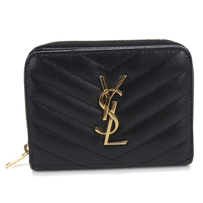 SAINT LAURENT【サンローラン】 403723 バイフォールド ウォレット カサンドラ 二つ折り財布 レザー レディース