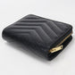SAINT LAURENT【サンローラン】 403723 バイフォールド ウォレット カサンドラ 二つ折り財布 レザー レディース