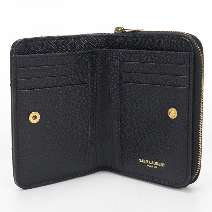 SAINT LAURENT【サンローラン】 403723 バイフォールド ウォレット カサンドラ 二つ折り財布 レザー レディース