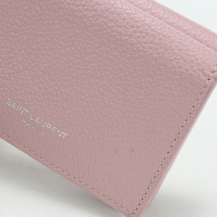 SAINT LAURENT【サンローラン】 459784 三つ折り財布 レザー レディース
