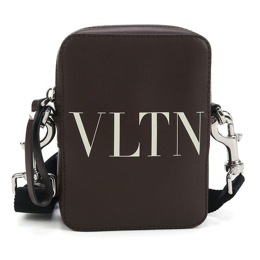 Valentino Calfskin Shoulder Bag - Brown