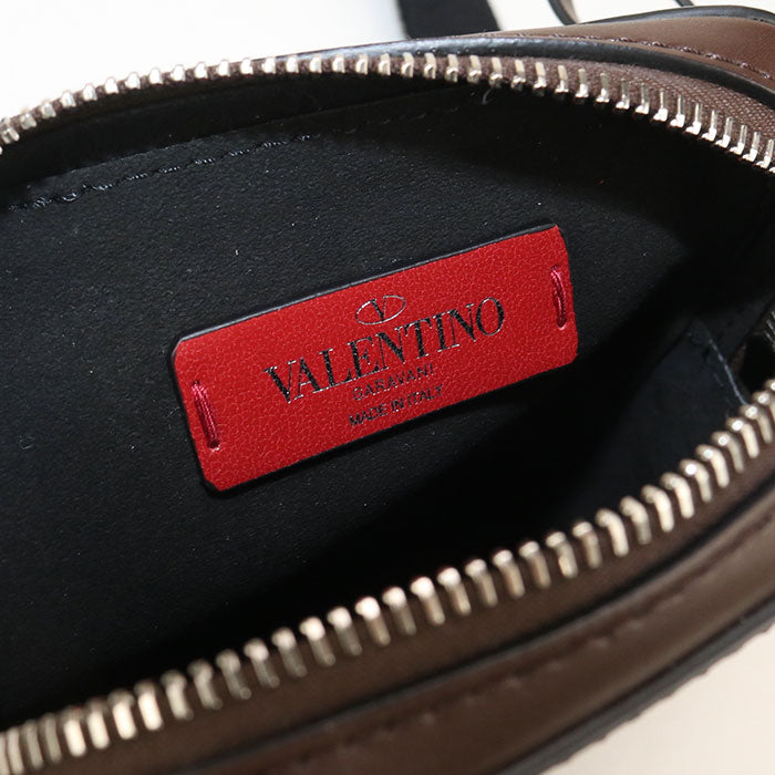 Valentino Calfskin Shoulder Bag - Brown