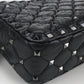 Valentino ロックスタッズ スパイク ナッパレザー ショルダーバッグ - ブラック