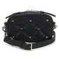 Valentino ロックスタッズ カーフレザー ショルダーバッグ - ブラック