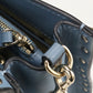 Valentino ロックスタッズ カーフスキン ハンドバッグ ショルダーバッグ - ブルー