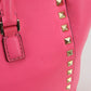 Valentino Rockstud Calfskin Tote/Shoulder Bag - Pink