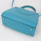 Valextra Iside Calfskin Top Handle Handbag/Shoulder Bag - Blue